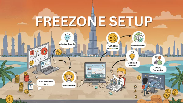 Freezone Business Setup in Dubai - Express Business Formation Services in Dubai